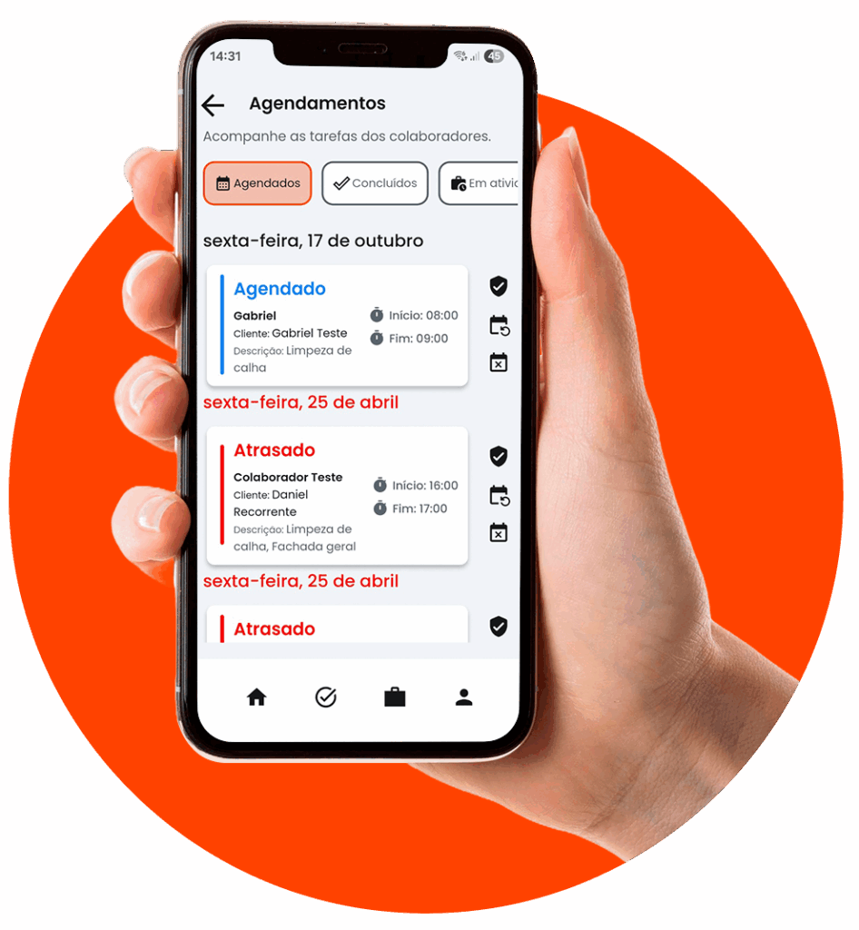 APP Controle de Serviços
